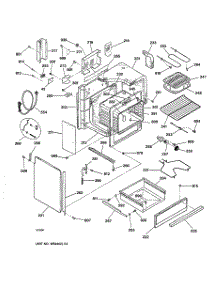 02 - Body Parts parts for Ge Range JCSP31BW4BB from AppliancePartsPros.com