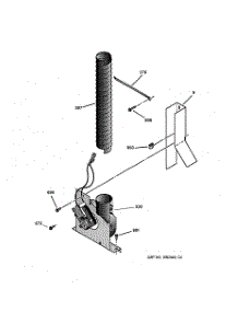 05 - Blower parts for Ge Range JCSP31WW4WW from AppliancePartsPros.com