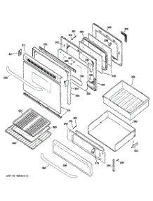 04 - Door & Drawer Parts parts for Ge Range EGR3001EH3SS from AppliancePartsPros.com