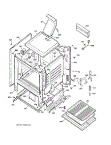 03 - Body Parts parts for Ge Range JGBS23WEH2WW from AppliancePartsPros.com