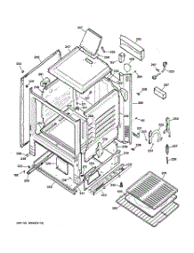 03 - Body Parts parts for Ge Range JGBS04BEH2CT from AppliancePartsPros.com