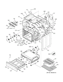 03 - Body Parts parts for Ge Range JBP35WH2WW from AppliancePartsPros.com