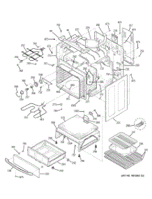 03 - Body Parts parts for Ge Range JBP84SH2SS from AppliancePartsPros.com