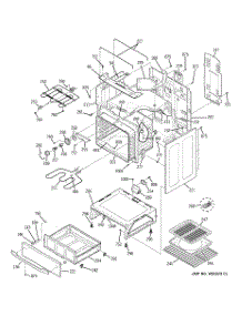 03 - Body Parts parts for Ge Range JB905BH2BB from AppliancePartsPros.com