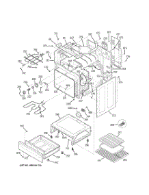 03 - Body Parts parts for Ge Range JBP78DH2BB from AppliancePartsPros.com