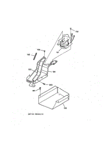 04 - Door Lock parts for Ge Range JGSP23CEY1CC from AppliancePartsPros.com