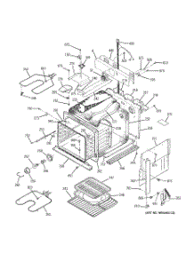 02 - Body Parts parts for Ge Range JMP28BC2WH from AppliancePartsPros.com
