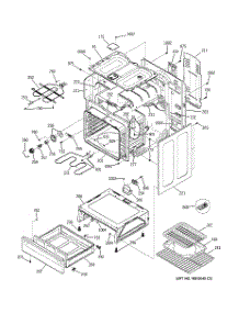 03 - Body Parts parts for Ge Range JBP26CH2CC from AppliancePartsPros.com