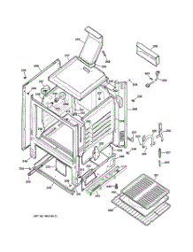 03 - Body Parts parts for Ge Range JGBS23WEH1WW from AppliancePartsPros.com