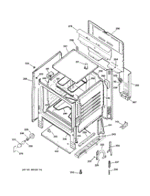 02 - Body Parts parts for Ge Range JBS27CH2CC from AppliancePartsPros.com
