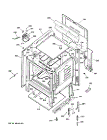 02 - Body Parts parts for Ge Range JBP21BH1CT from AppliancePartsPros.com
