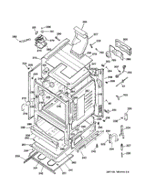 03 - Body Parts parts for Ge Range JGBP79MEF3BC from AppliancePartsPros.com