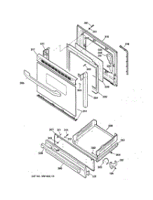 04 - Door & Drawer Parts parts for Ge Range JGBS23SEH1SS from AppliancePartsPros.com