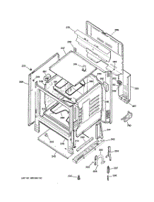 02 - Body Parts parts for Ge Range JBS03BH2CT from AppliancePartsPros.com