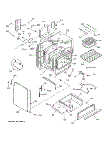 02 - Body Parts parts for Ge Range JSS16PD2CT from AppliancePartsPros.com