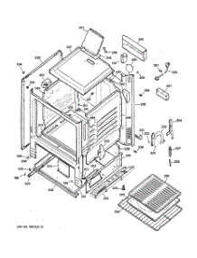 03 - Body Parts parts for Ge Range JGBS04BEH1WH from AppliancePartsPros.com