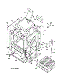 03 - Body Parts parts for Ge Range JGBS20BEH1WH from AppliancePartsPros.com