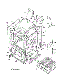 03 - Body Parts parts for Ge Range JGBS07PEH1WW from AppliancePartsPros.com