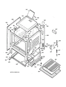 03 - Body Parts parts for Ge Range JGBS04PPH1CT from AppliancePartsPros.com