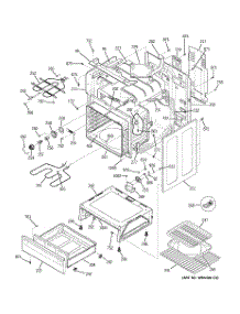 03 - Body Parts parts for Ge Range JBP71BH1WH from AppliancePartsPros.com