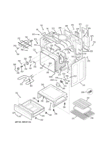 03 - Body Parts parts for Ge Range JBP78DH1WW from AppliancePartsPros.com