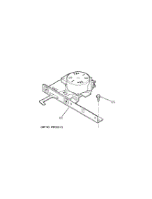 05 - Door Lock parts for Ge Range JSP57WF2WW from AppliancePartsPros.com