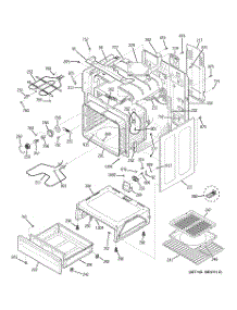 03 - Body Parts parts for Ge Range JBP68HD2WW from AppliancePartsPros.com