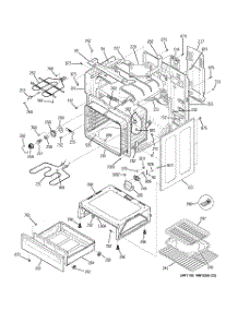 03 - Body Parts parts for Ge Range JB710BF1BB from AppliancePartsPros.com