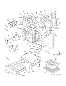03 - Body Parts parts for Ge Range JBP82CF2CC from AppliancePartsPros.com