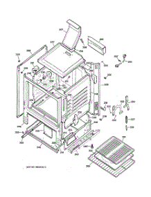 03 - Body Parts parts for Ge Range JGBS20BEA1CT from AppliancePartsPros.com