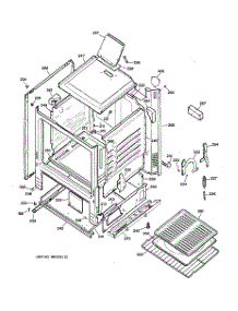 03 - Body Parts parts for Ge Range JGBS04PPA1WW from AppliancePartsPros.com