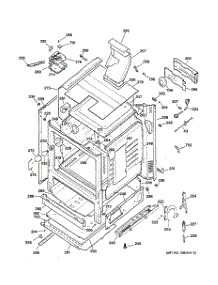 03 - Body Parts parts for Ge Range JGBP40BEC2CT from AppliancePartsPros.com
