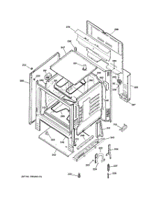 02 - Body Parts parts for Ge Range JBS03C2CT from AppliancePartsPros.com