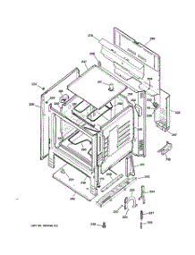 02 - Body Parts parts for Ge Range JBS03BC3WH from AppliancePartsPros.com
