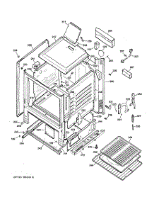 03 - Body Parts parts for Ge Range JGBS04BEA7WH from AppliancePartsPros.com