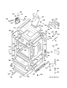 03 - Body Parts parts for Ge Range JGBP26CEA3CC from AppliancePartsPros.com