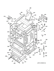 03 - Body Parts parts for Ge Range JGBP90MEB6BC from AppliancePartsPros.com