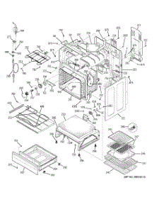 03 - Body Parts parts for Ge Range JB960BB4BB from AppliancePartsPros.com