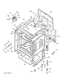 02 - Body Parts parts for Ge Range JBP62BD3WH from AppliancePartsPros.com