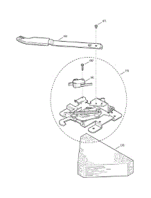 Door Lock parts for Ge Range JBP71CF1CC from AppliancePartsPros.com