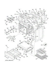 03 - Body Parts parts for Ge Range JBP82TF1WW from AppliancePartsPros.com