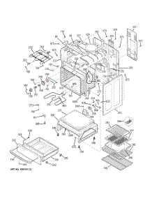 03 - Body Parts parts for Ge Range JBP91SF1SS from AppliancePartsPros.com