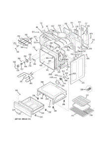 03 - Body Parts parts for Ge Range JBP80CF1CC from AppliancePartsPros.com