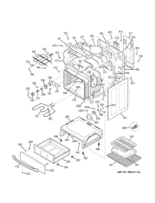 03 - Body Parts parts for Ge Range JBP82SF1SS from AppliancePartsPros.com
