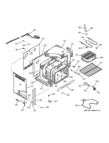 03 - Body Parts parts for Ge Range JDP36BD1CT from AppliancePartsPros.com