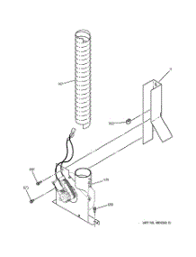 05 - Blower parts for Ge Range JSP26BD2AD from AppliancePartsPros.com