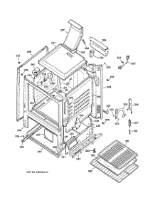 03 - Body Parts parts for Ge Range JGSS05BEA4BB from AppliancePartsPros.com