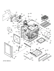 02 - Body Parts parts for Ge Range JGSP44WEY8WW from AppliancePartsPros.com