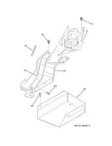 04 - Door Lock parts for Ge Range JGSP23WEY6WW from AppliancePartsPros.com