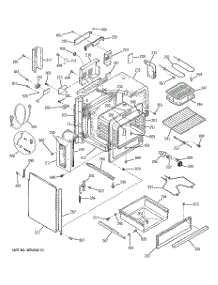 03 - Body Parts parts for Ge Range JCSP39WW4WW from AppliancePartsPros.com